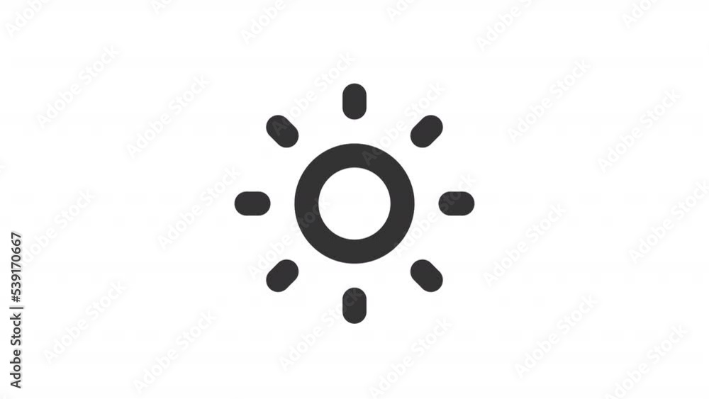Animated switch mode line ui icon. Choose daytime, nighttime. Seamless loop HD video with alpha channel on transparent background. Outline isolated user interface element motion graphic animation Animated switch mode line ui icon. Choose daytime, nighttime. Seamless loop HD video with alpha channel on transparent background. Outline isolated user interface element motion graphic animation