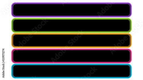 ネオンテロップベース