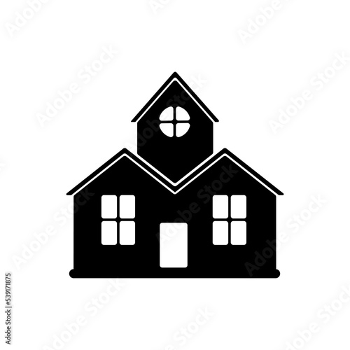 house icon vector. simple flat shape