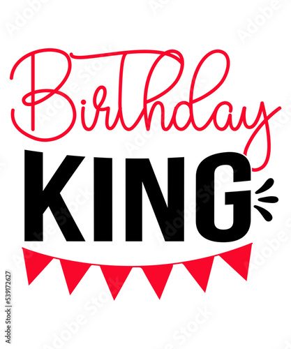 Birthday SVG, Birthday Svg Bundle, Birthday Princess Svg, Birthday Queen Svg, Birthday Squad Svg, Shirt, Birthday King
