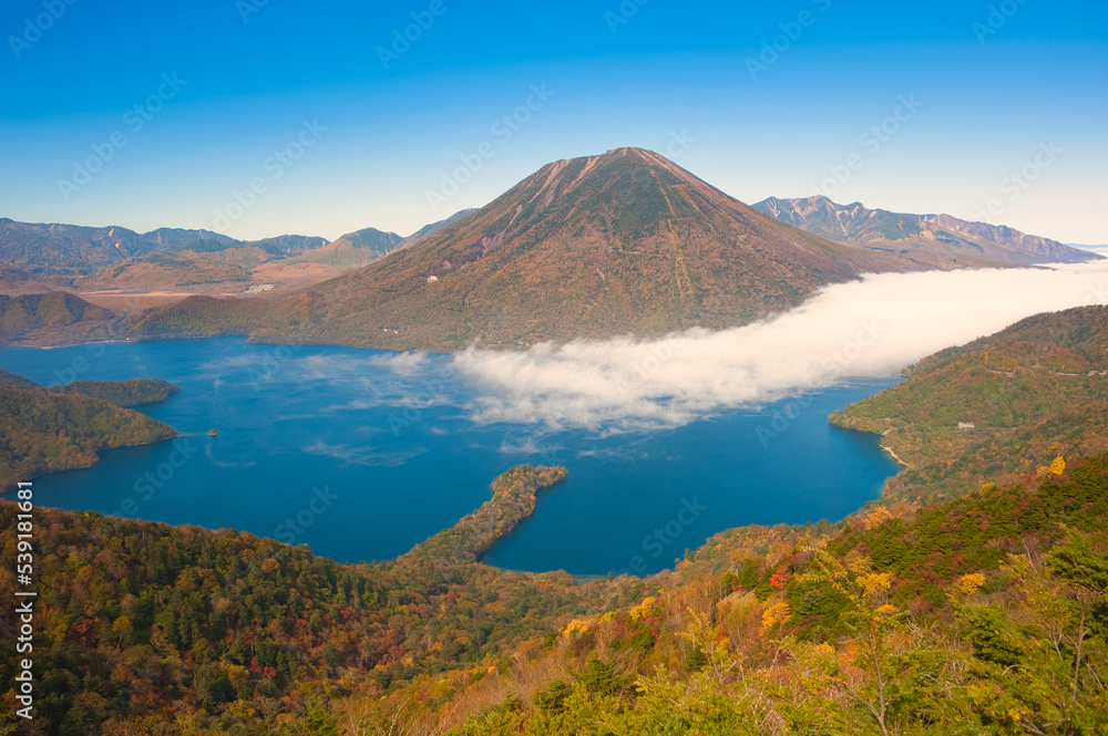 Chuzenji Lake and Mt. Nantai