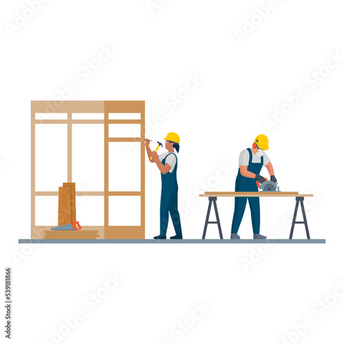 Carpentry service: construction and repair