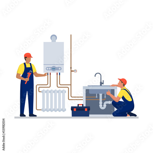 Plumbing service: maintenance service and repair