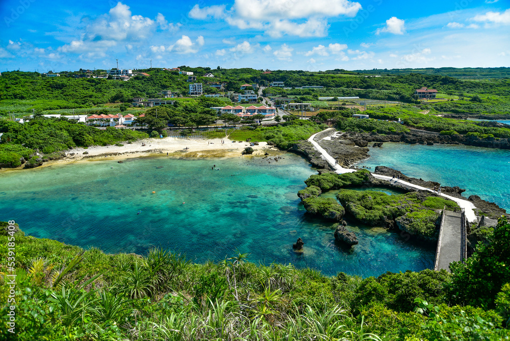 沖縄宮古島の美しい風景