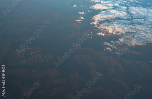 The High Tatras mountains from sky  © pellephoto