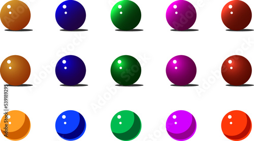 bubbles, ball icon (pin)