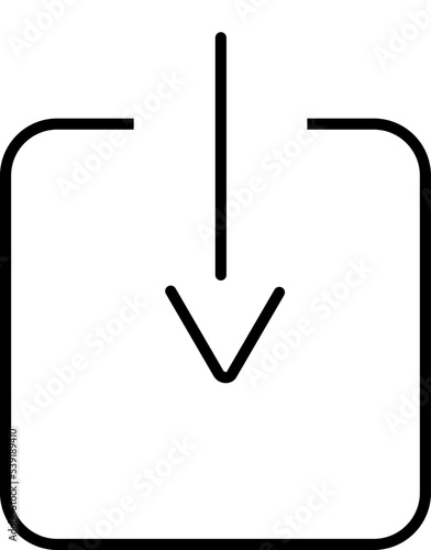 downloading icon (pin)