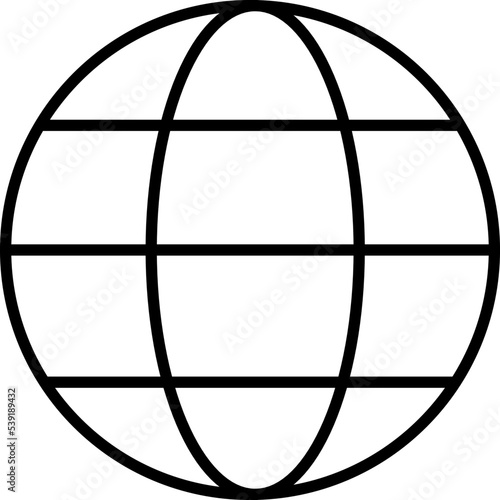 globe icon illustration