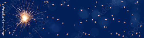 Wide Header background to design flyer, banner to holidays