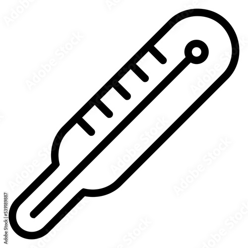 thermometer, health, healthcare, medical, fever icon
