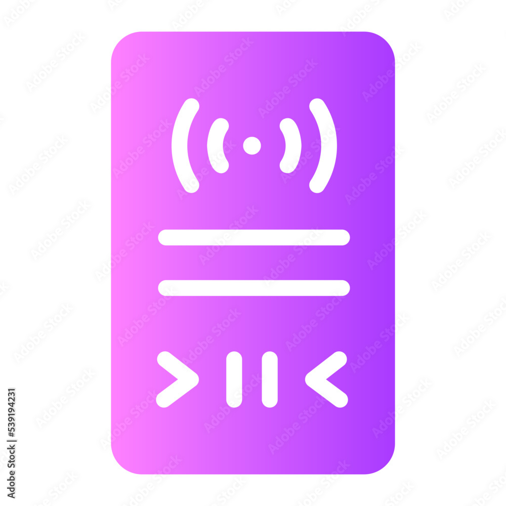 music app gradient icon music app gradient icon