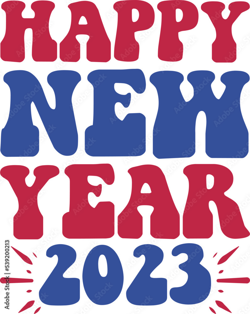 Happy new year 2023 vector arts Happy new year 2023 vector arts