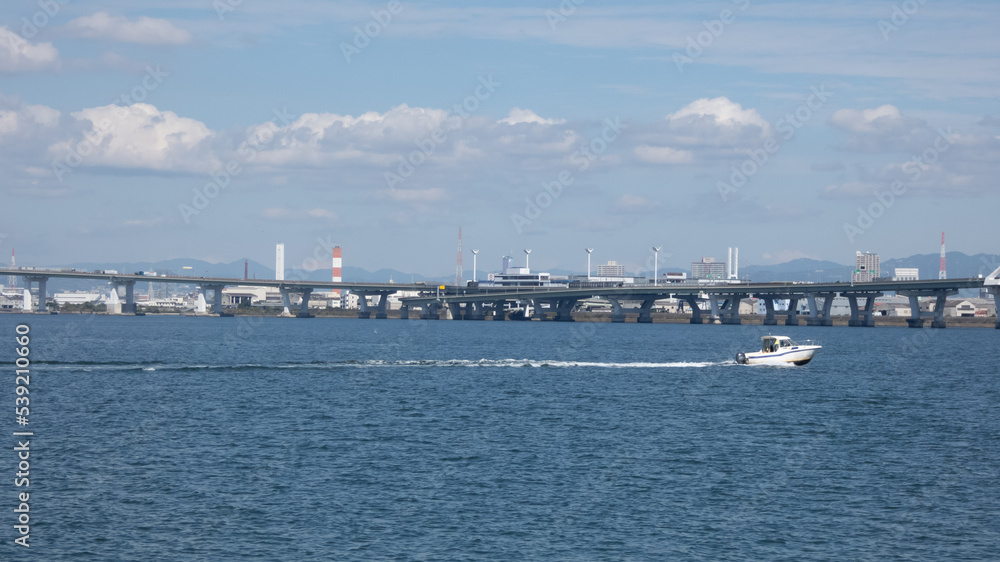 海と街の風景 海と街の風景