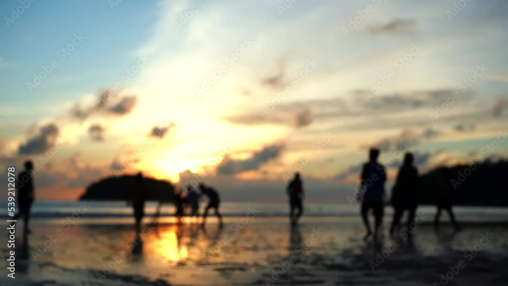 summer beach fun,silhouettes of people,celebrating sunset summer beach fun,silhouettes of people,celebrating sunset