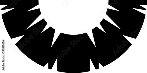 pineapple vector design illustration isolated on transparent background
