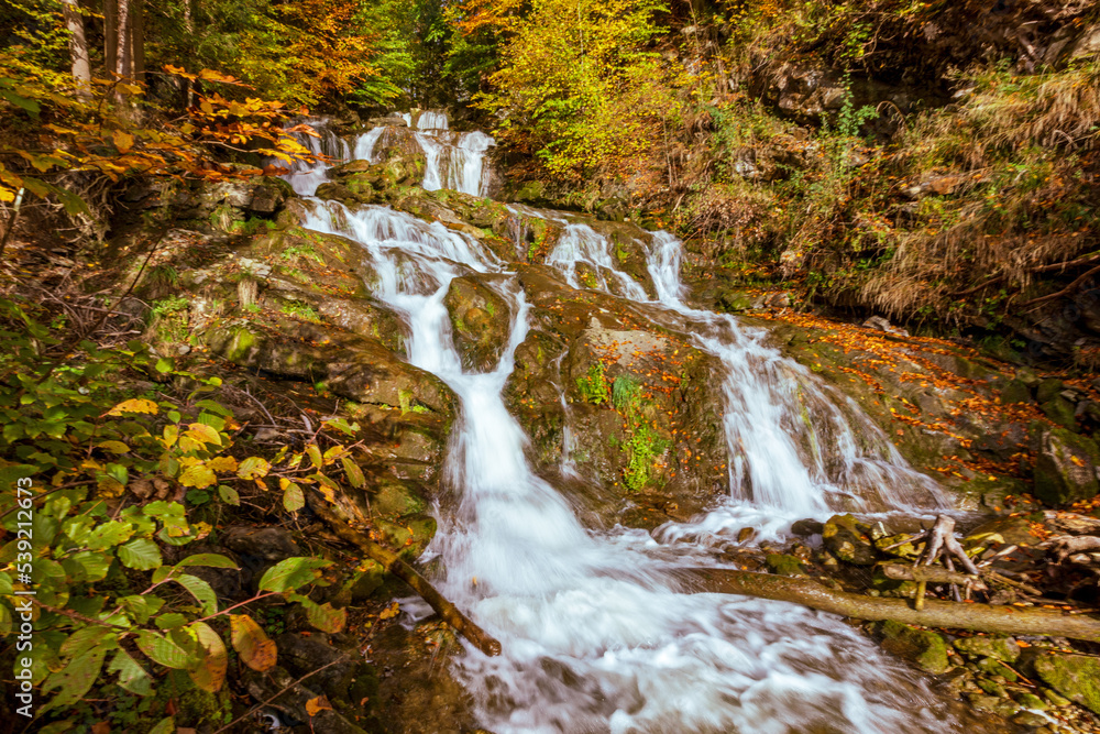 Allgäu - Wasserfall - Herbst - Oktober