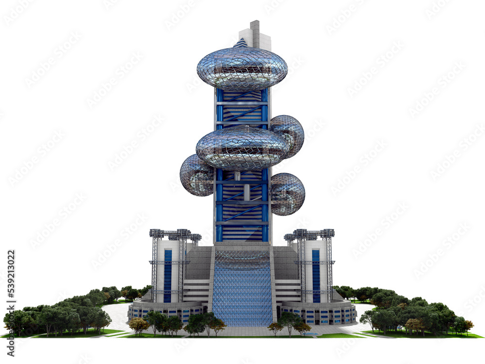 Futuristic Architecture for 3D Game Skylines Futuristic Architecture for 3D Game Skylines