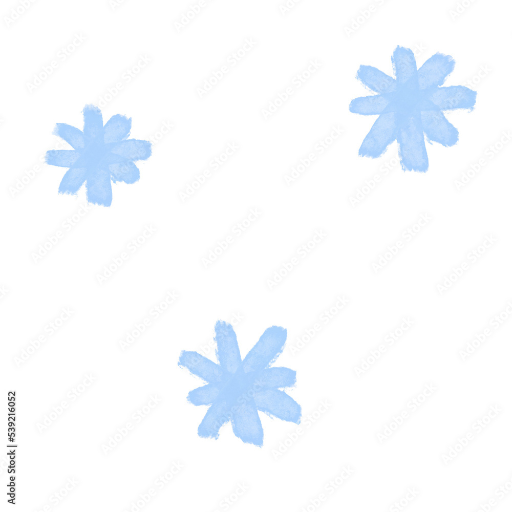 Snowflake Cute Clipart Winter Watercolor Snowflake Cute Clipart Winter Watercolor