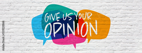 Give us your opinion