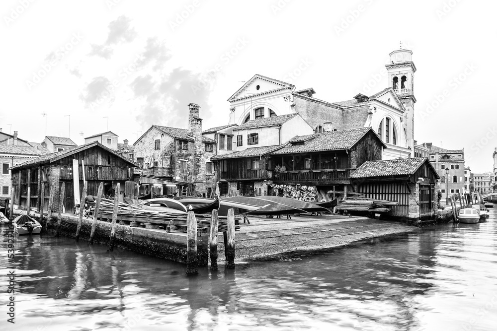 Naklejka premium venise en été