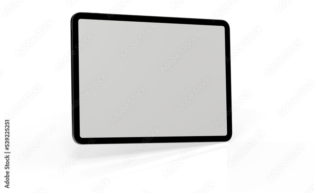 tablet pc - Modern black tablet computer isolated on white background. tablet pc - Modern black tablet computer isolated on white background.
