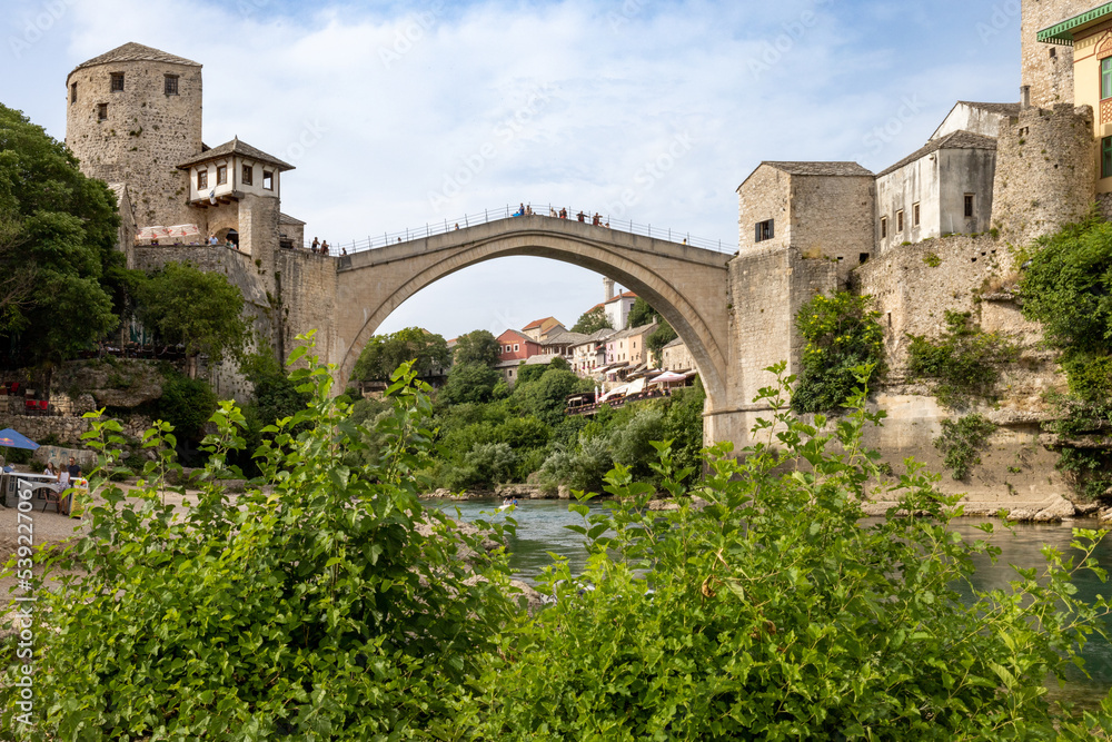 Bridge over the river of Neretva in Mostar