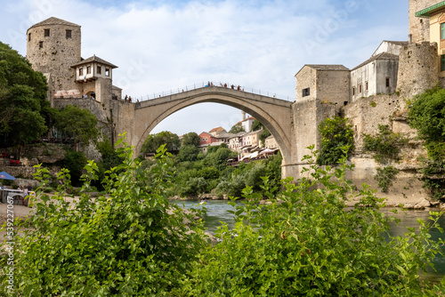 Bridge over the river of Neretva in Mostar