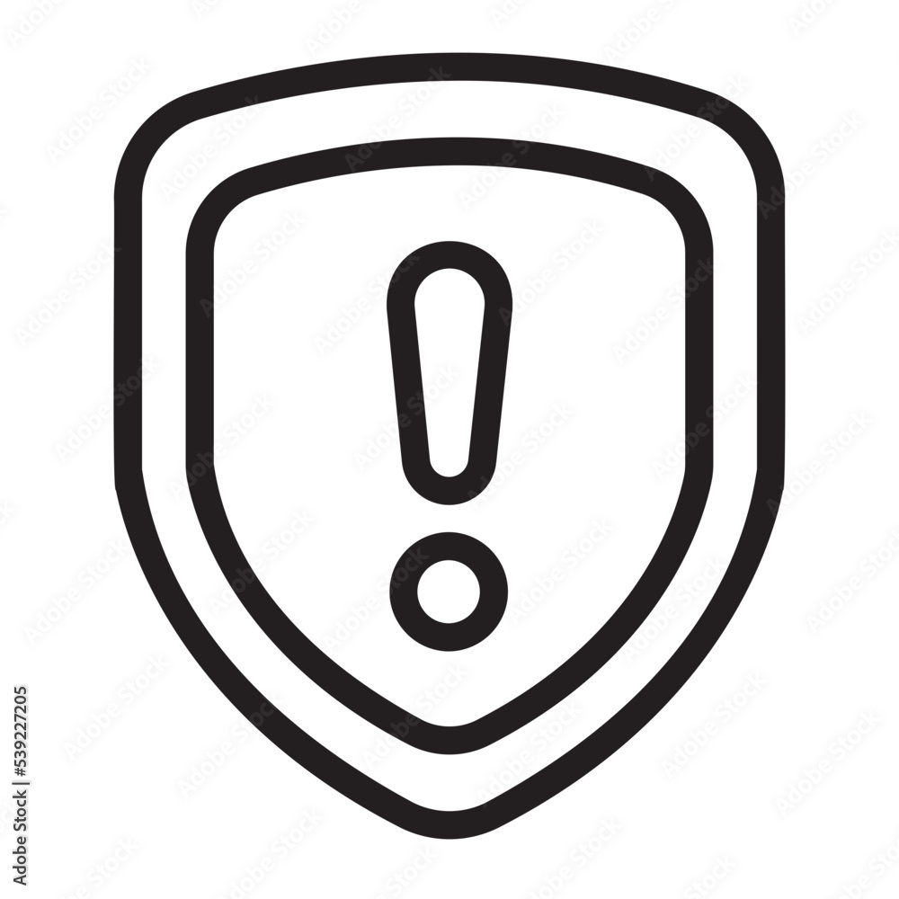 prevention line icon prevention line icon