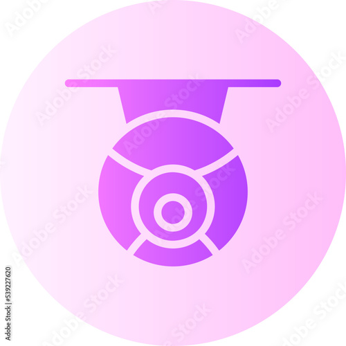 web cam gradient icon