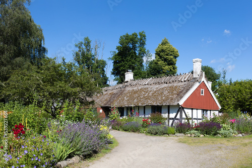 traditional house in the south of sweden