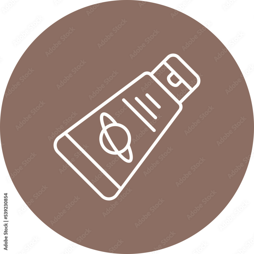 Space Food Multicolor Circle Line Inverted Icon Space Food Multicolor Circle Line Inverted Icon