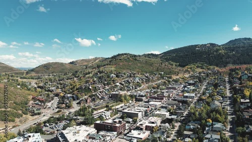 Deer Valley Utah Park City Aerial