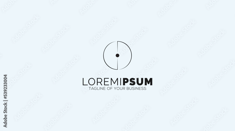 Abstract letter D logo design template Abstract letter D logo design template