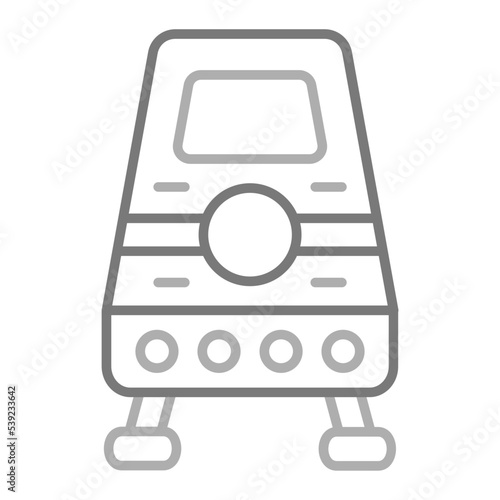 Module Greyscale Line Icon
