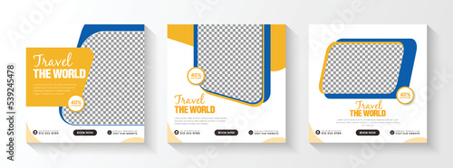 adventure social media post & travel promotion banner template online banner,social media,brand banner,post banner,instagram sale, travel social media post ad, travel social media post design, social 