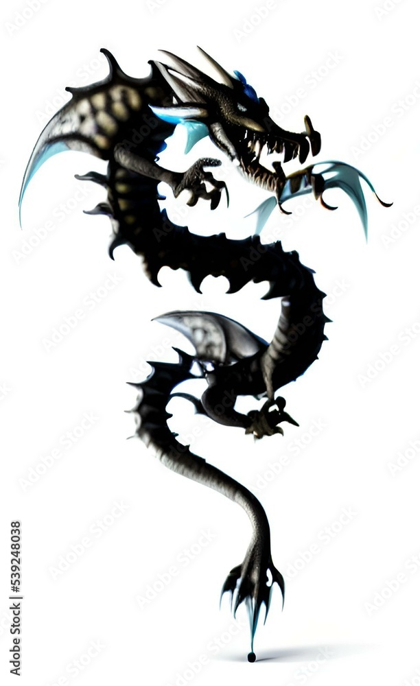 Dragon Drawing. A mythical creature. Dragon Drawing. A mythical creature.