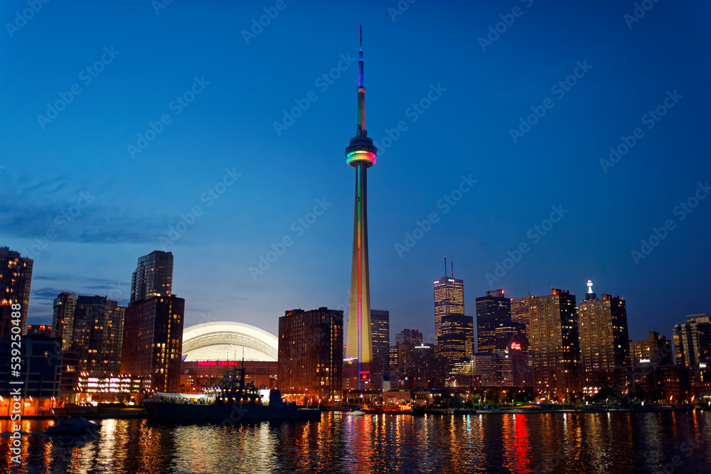Obraz premium Toronto CN Tower Waterfront 