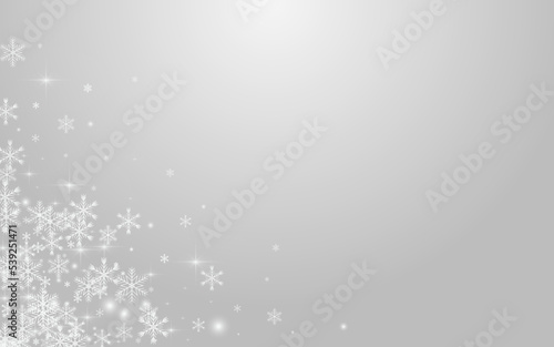 Wallpaper Mural Grey Dots Vector Grey Background. Silver Xmas Torontodigital.ca