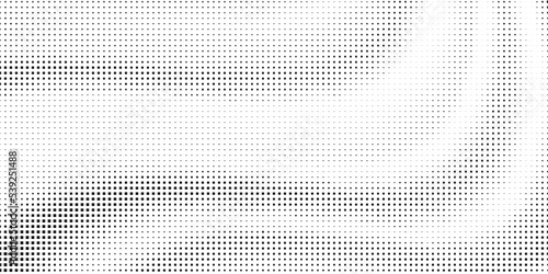 Halftone monochrome pattern with squares. Minimalism, vector. Background for posters, websites, business cards, postcards, interior design.