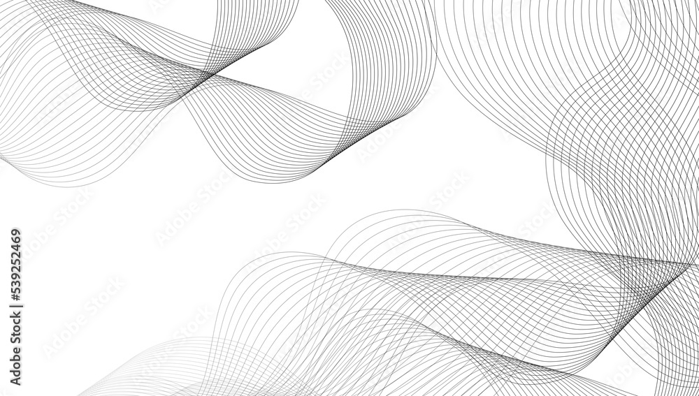 Abstract background vector illustration wave