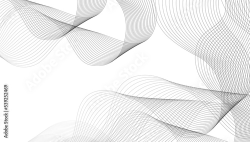Abstract background vector illustration wave