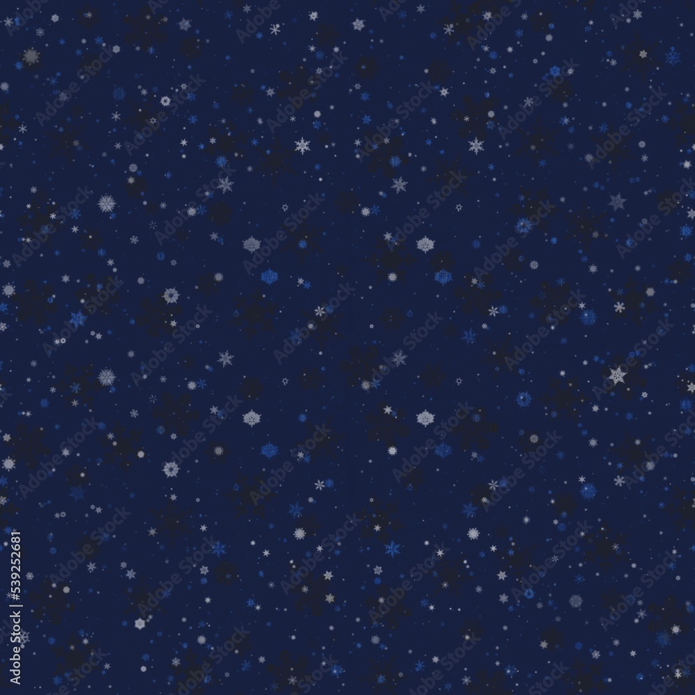 Christmas Snowflake Seamless Pattern. Blank textured effect backgrounds of a creative, bright, vibrant blue colour. Christmas Snowflake Seamless Pattern. Blank textured effect backgrounds of a creative, bright, vibrant blue colour.