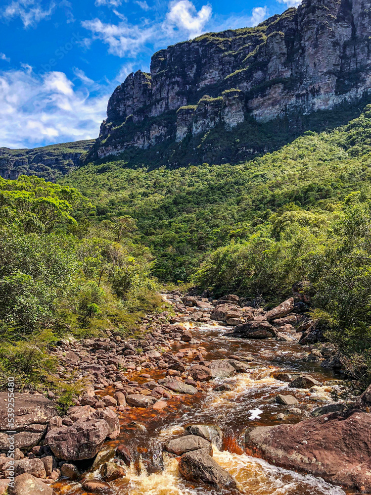 Obraz premium river in mountains