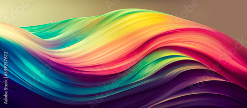 Organic abstract gradient wallpaper background header illustration