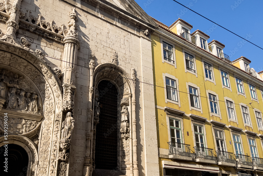 Nossa Senhora da Conceicao church in Lisbon