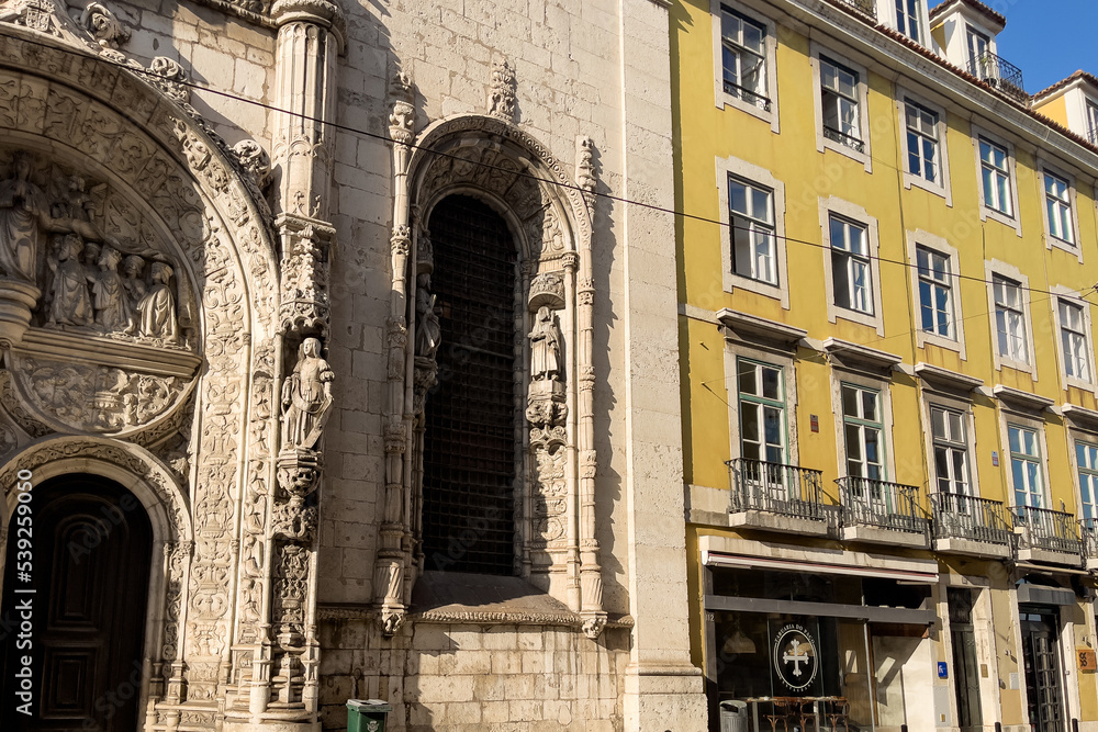 Nossa Senhora da Conceicao church in Lisbon