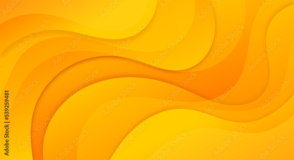 Abstract orange and yellow gradient wavy background Abstract orange and yellow gradient wavy background