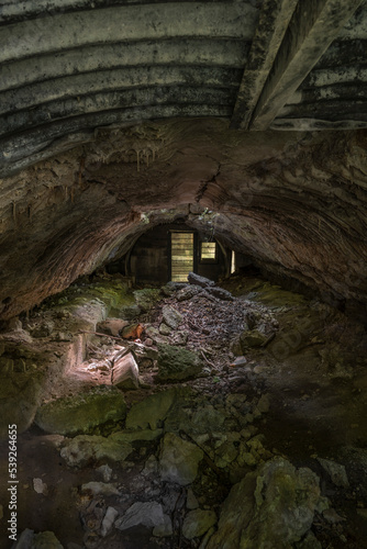 demolished bunker of camp de marguerre