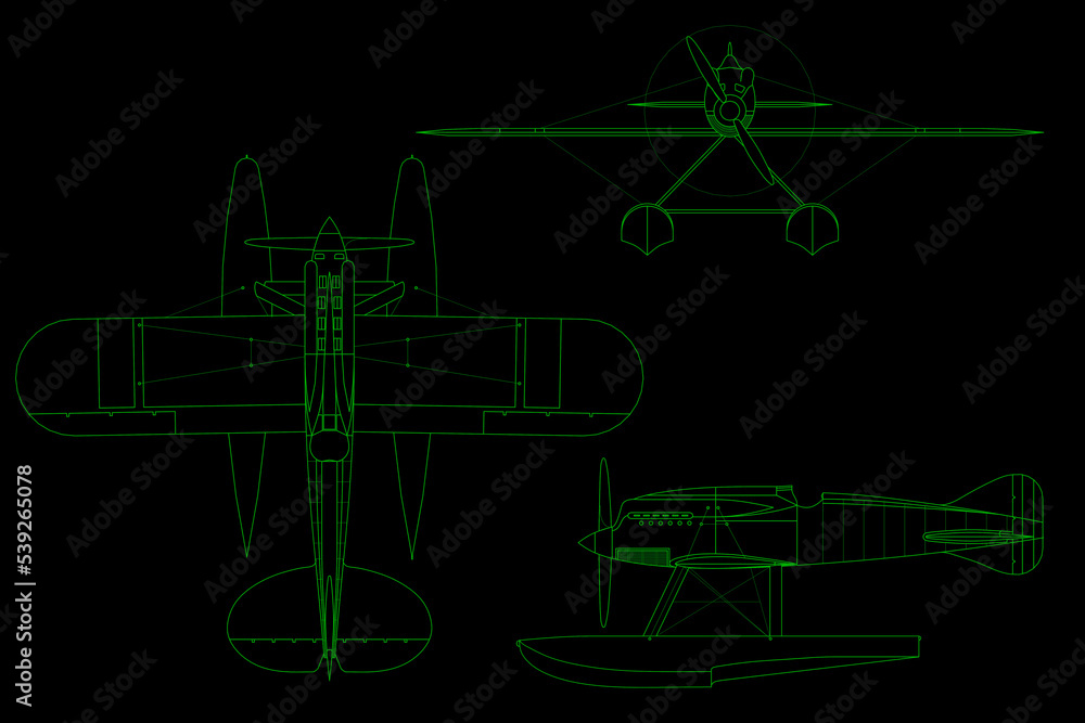 Hidroavión de hélice Hidroavión de hélice