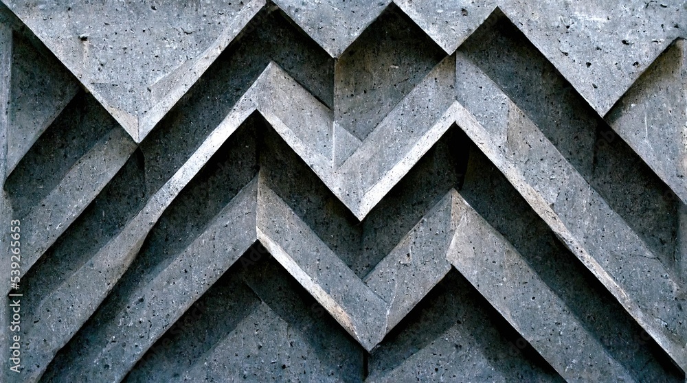 Beautiful mesmerize patterns made of concrete , texture background